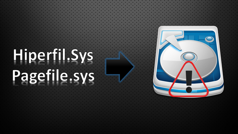 Como reduzir/diminuir os arquivos: hiperfil.sys e Pagefile.sys?